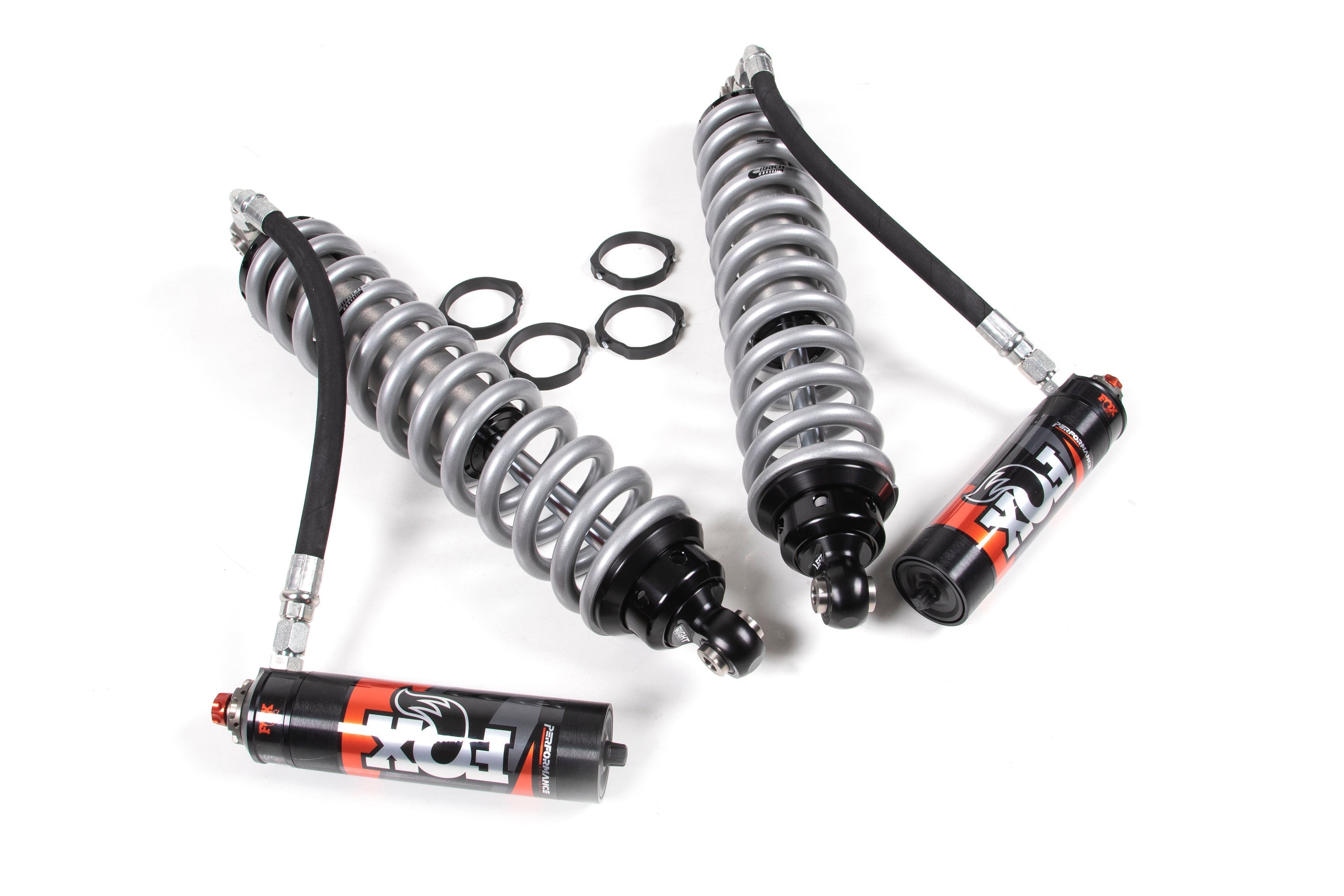 FOX 2.5 Coil-Over Shocks w/ DSC Reservoir | 4 Inch Lift | Performance Elite Series | Ford F250 / F350 Super Duty (05-25) 4WD