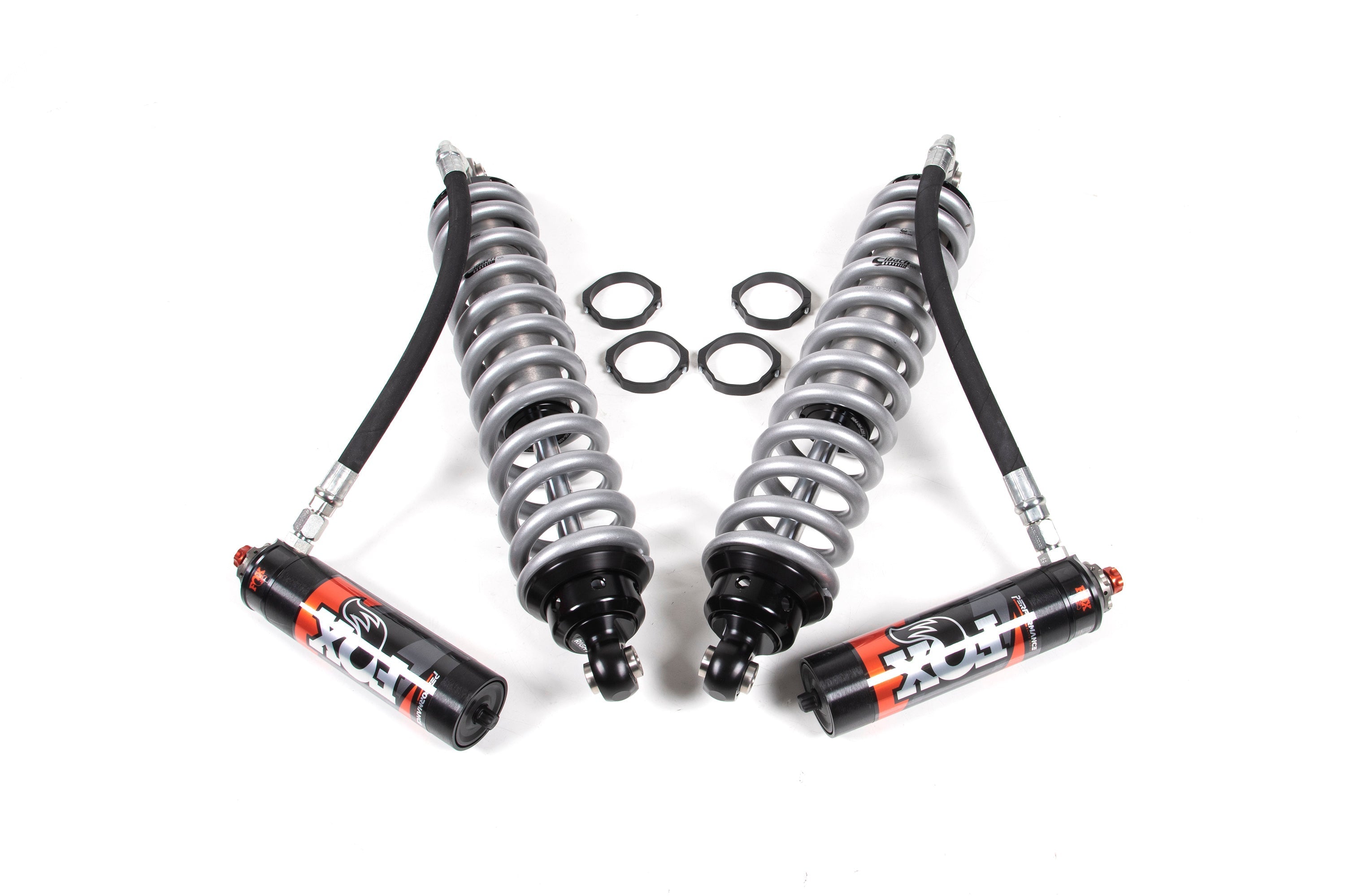 FOX 2.5 Coil-Over Shocks w/ DSC Reservoir | 4 Inch Lift | Performance Elite Series | Ford F250 / F350 Super Duty (05-25) 4WD