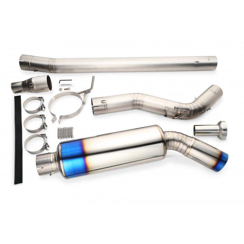 Tomei Expreme Ti Full Titanium Muffler 2015+ Ford Mustang EcoBoost 80mm