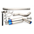 Tomei Expreme Ti Full Titanium Muffler 2015+ Ford Mustang EcoBoost 80mm