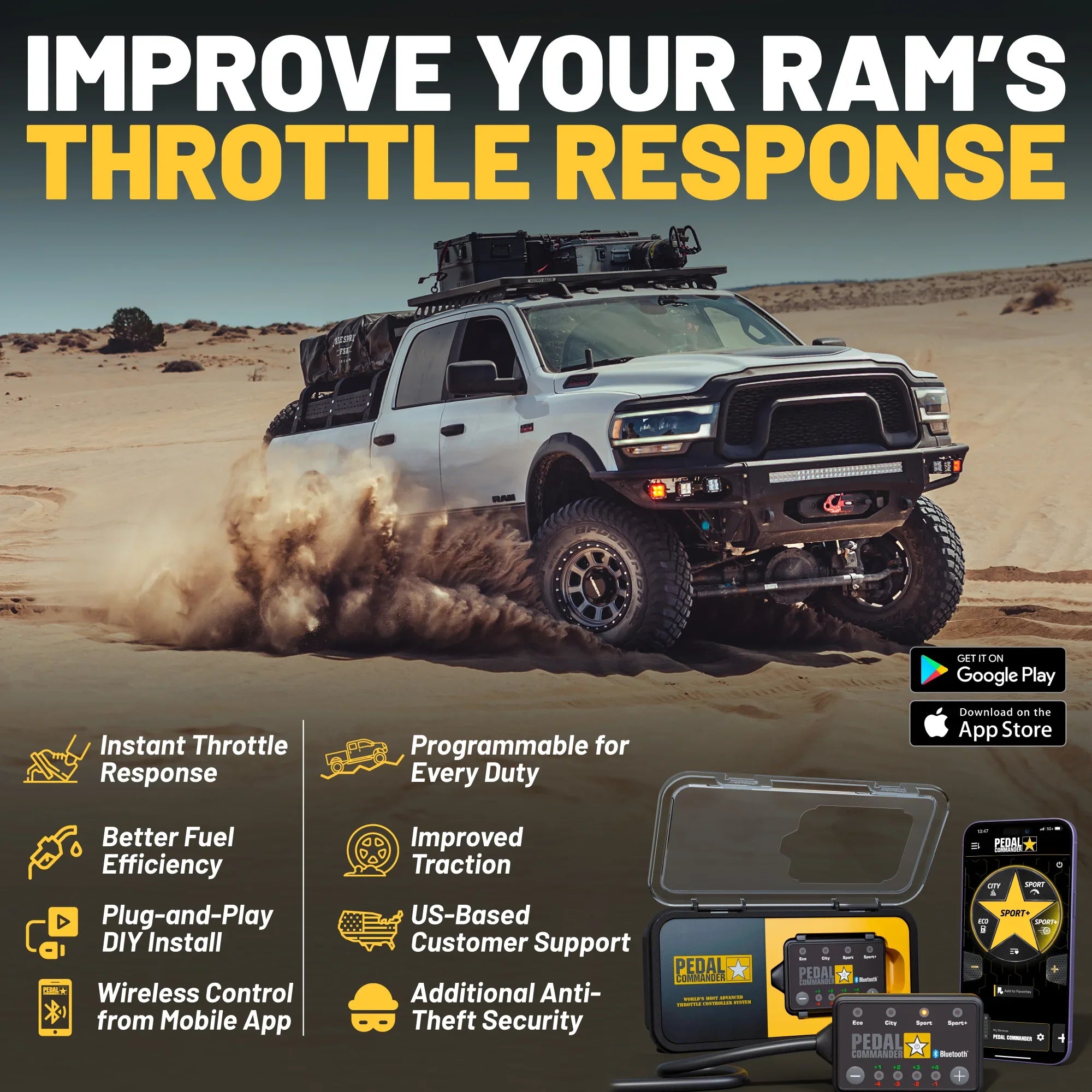 Pedal Commander for RAM 2500