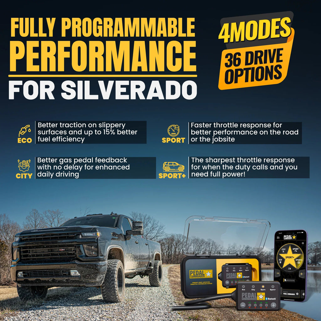 Pedal Commander for Chevrolet Silverado 3500