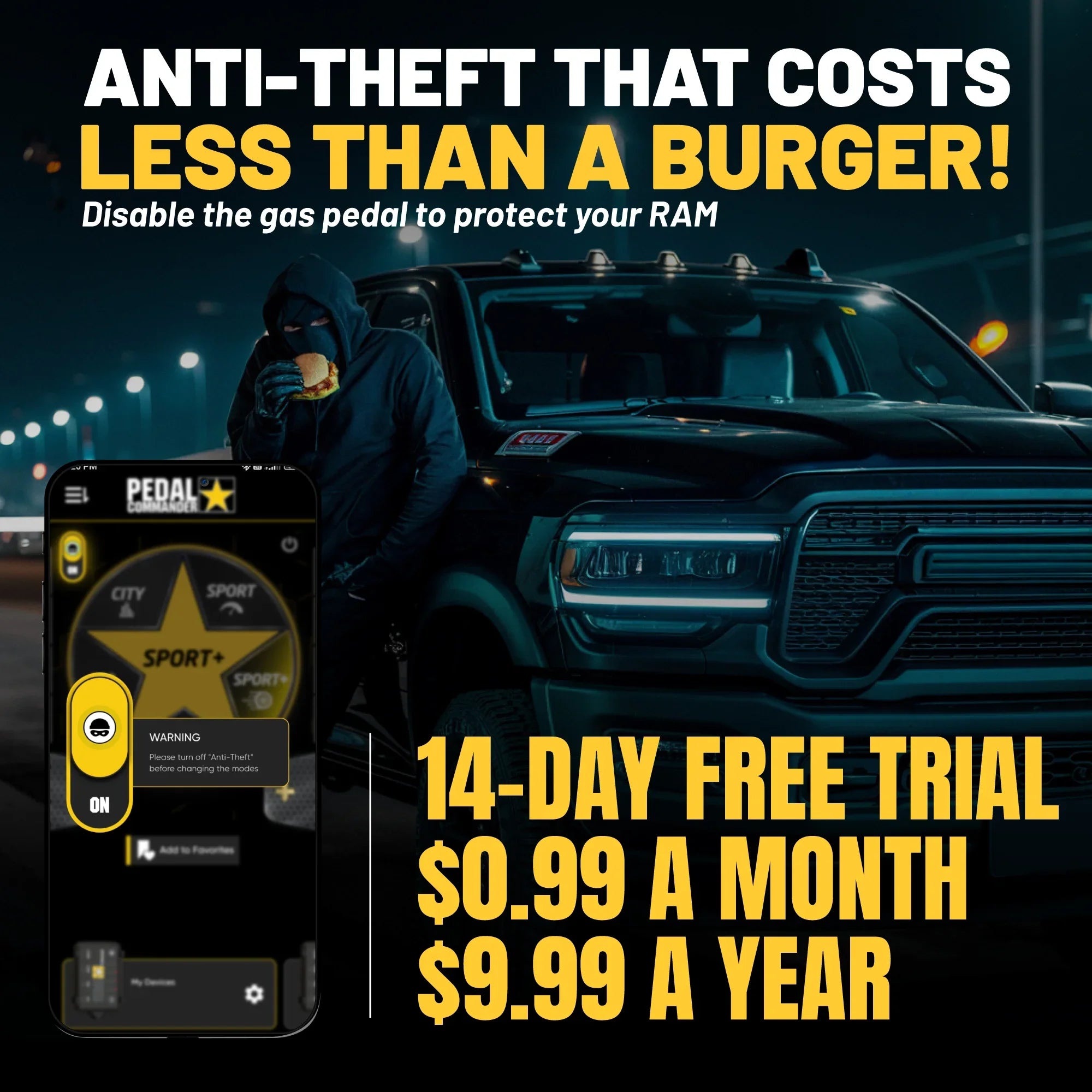 Pedal Commander for RAM 3500