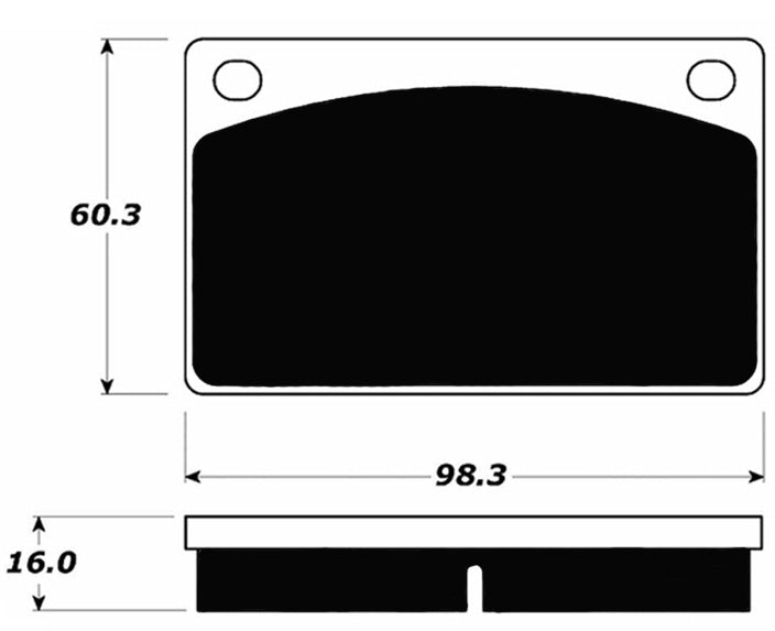 Porterfield Brake Pads for 1983 VOLVO 240 Series w/ Vented Front Disc