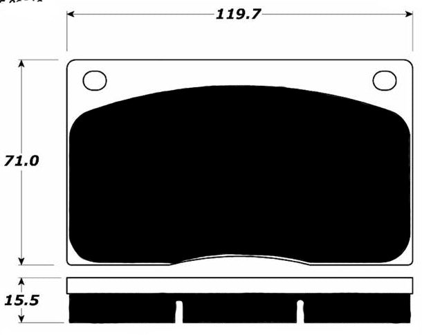 Porterfield Brake Pads for 1985 JAGUAR XJR-S