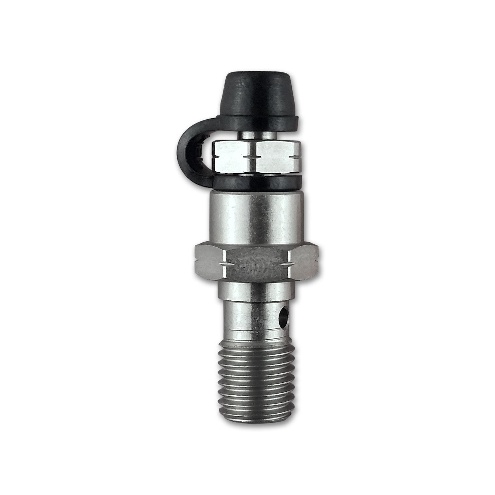 M10 x 1.25 Banjo Bolt with Bleed Nipple HEL Stainless Steel