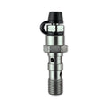 M10 x 1.25 Double Banjo Bolt with Bleed Nipple HEL Stainless Steel