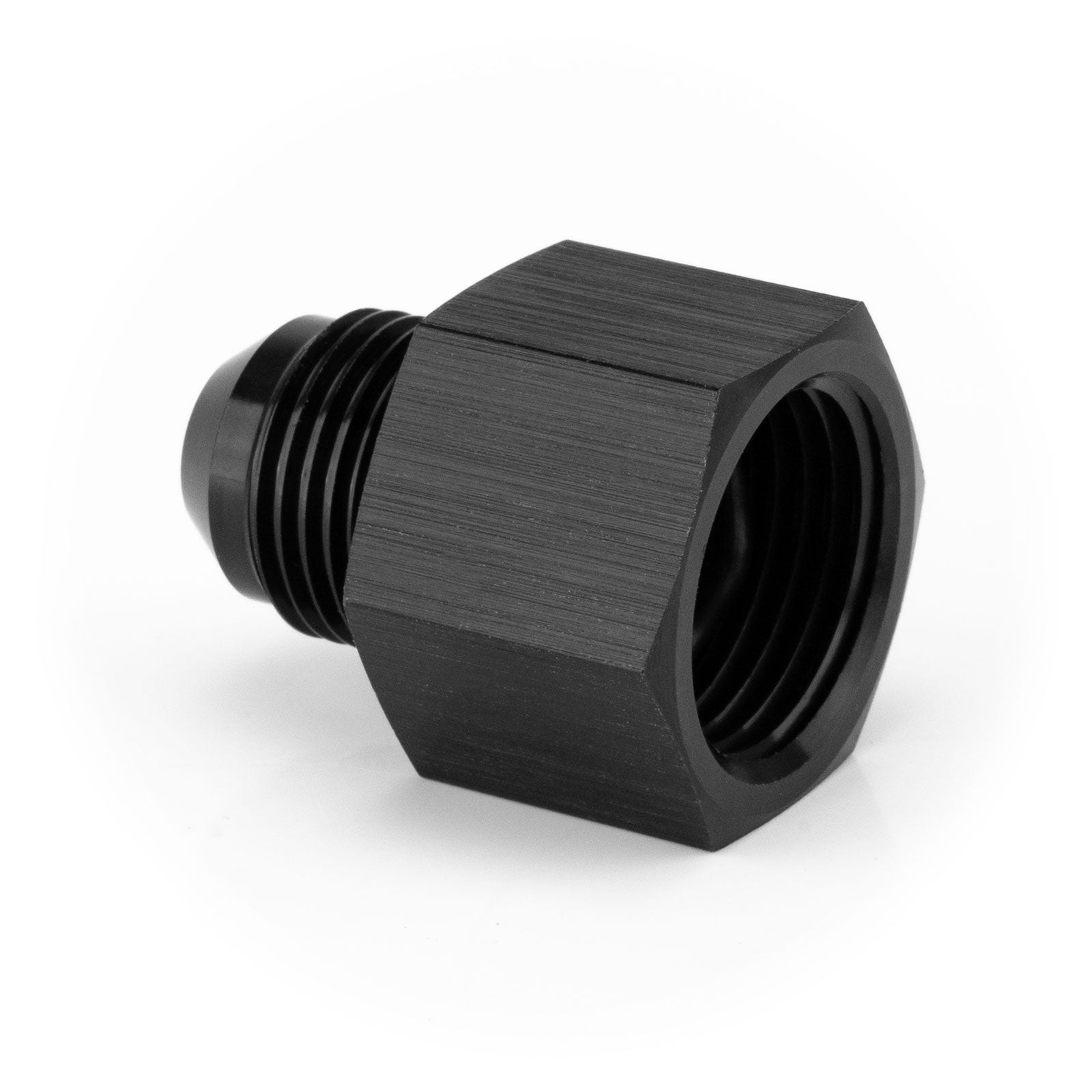 AN10 Female to AN8 Male Straight Adapter HEL Aluminium