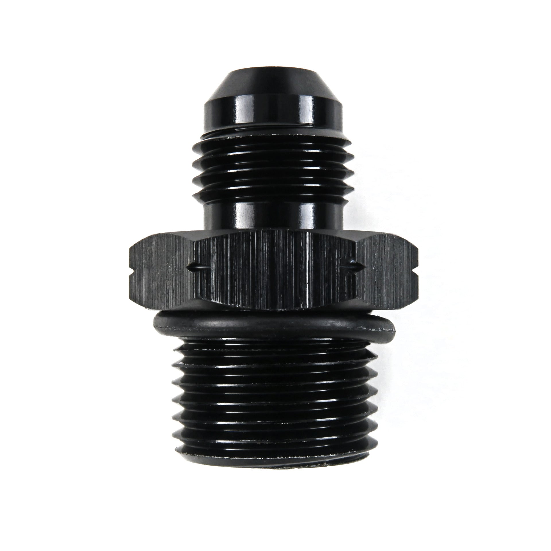AN6 Male to M18 x 1.5 Male Straight Adapter HEL Aluminium