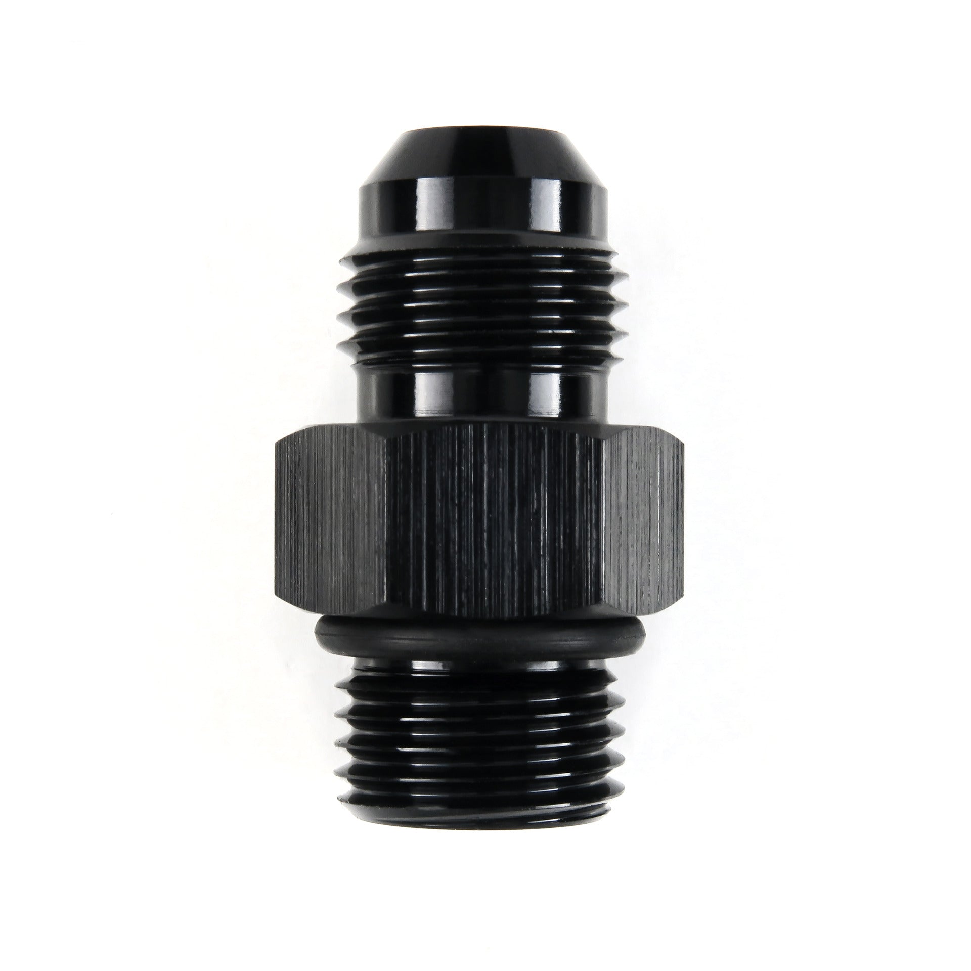 AN6 Male to AN6 ORB Male Straight Adapter HEL Aluminium