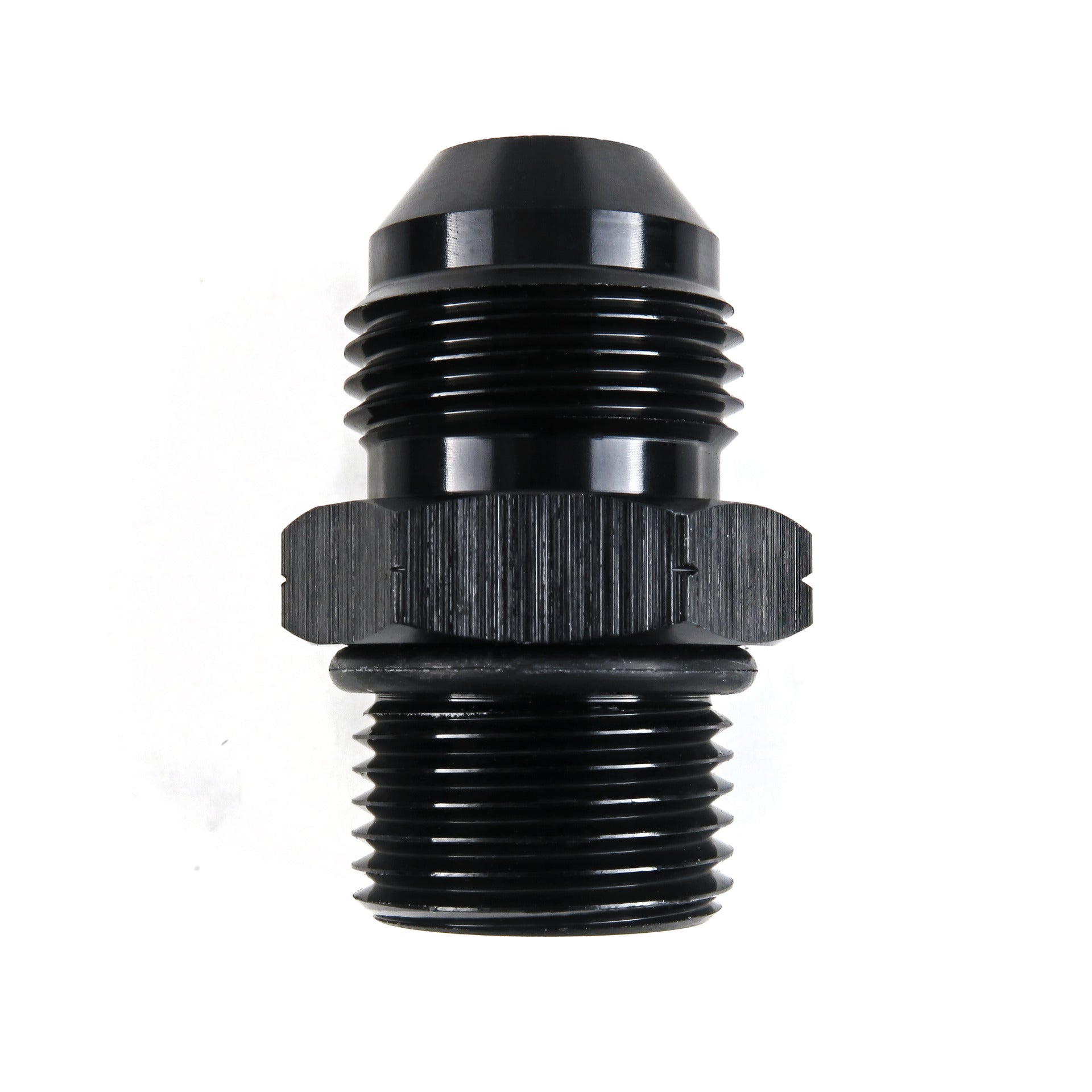 AN8 Male to M18 x 1.5 Male Straight Adapter HEL Aluminium