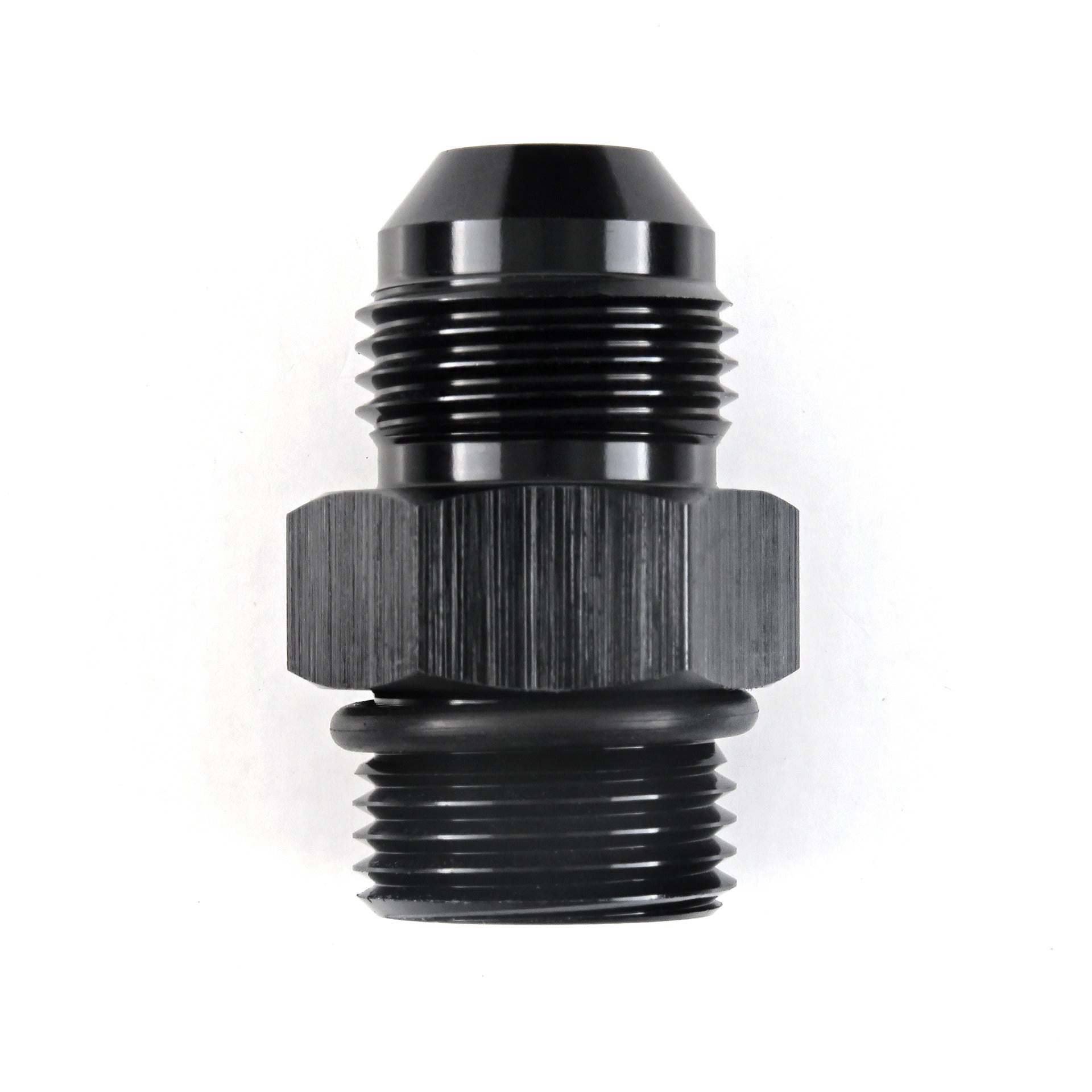 AN8 Male to AN8 ORB Male Straight Adapter HEL Aluminium