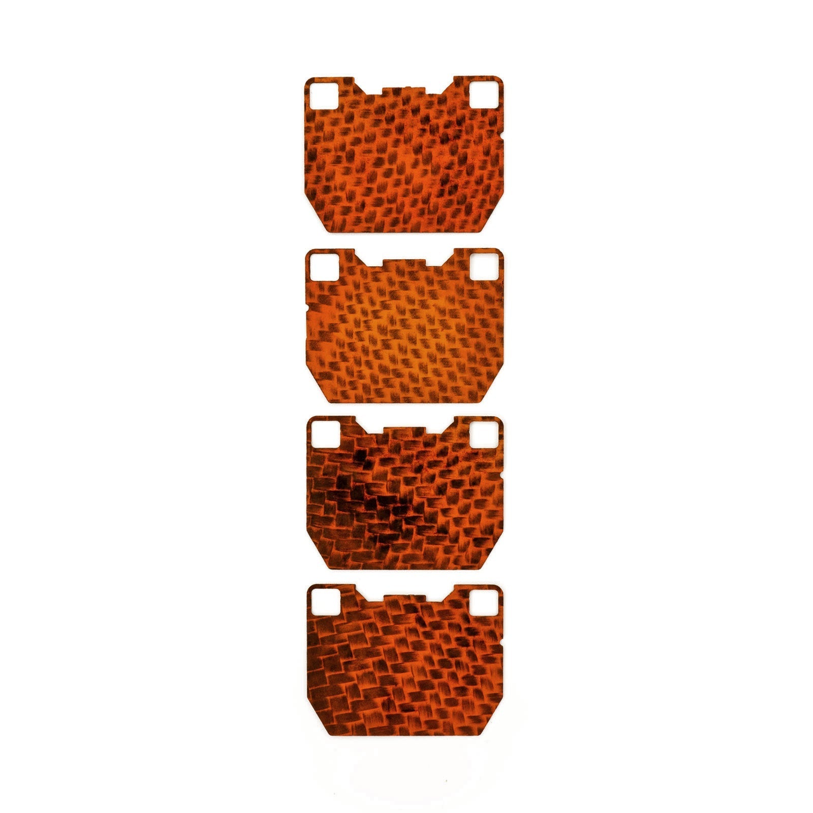 HEL Performance Carbon Fiber Brake Pad Shims for Toyota GR Yaris 1.6 2020-on
