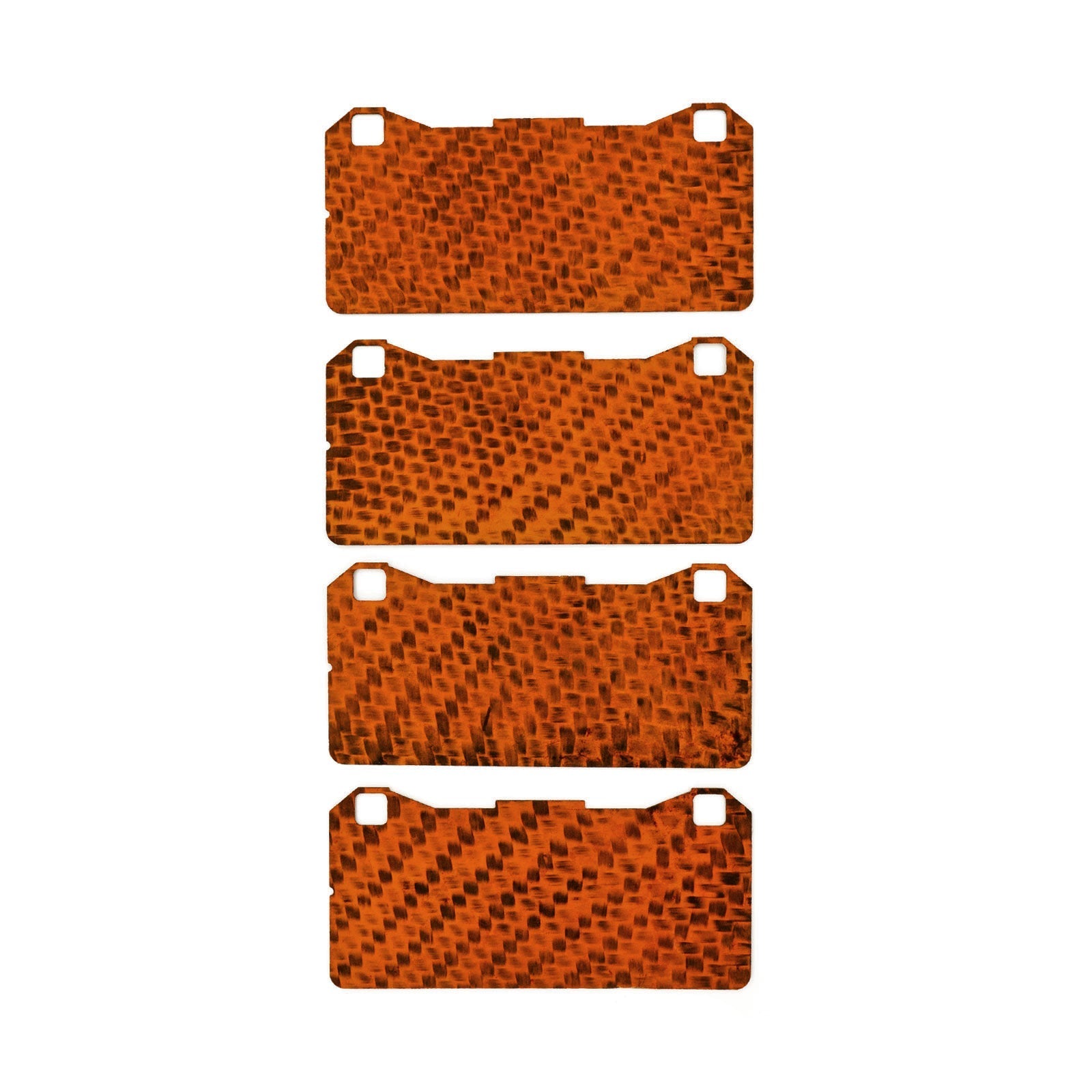 HEL Performance Carbon Fiber Brake Pad Shims for Toyota GR Corolla 1.6 2023-on