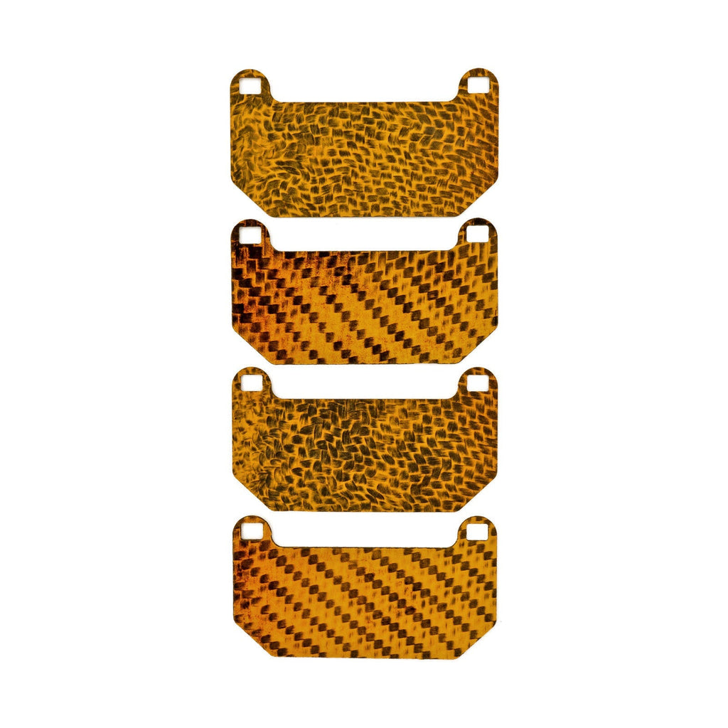 HEL Performance Carbon Fiber Brake Pad Shims for Honda Civic FK2 Type-R 2015-2017