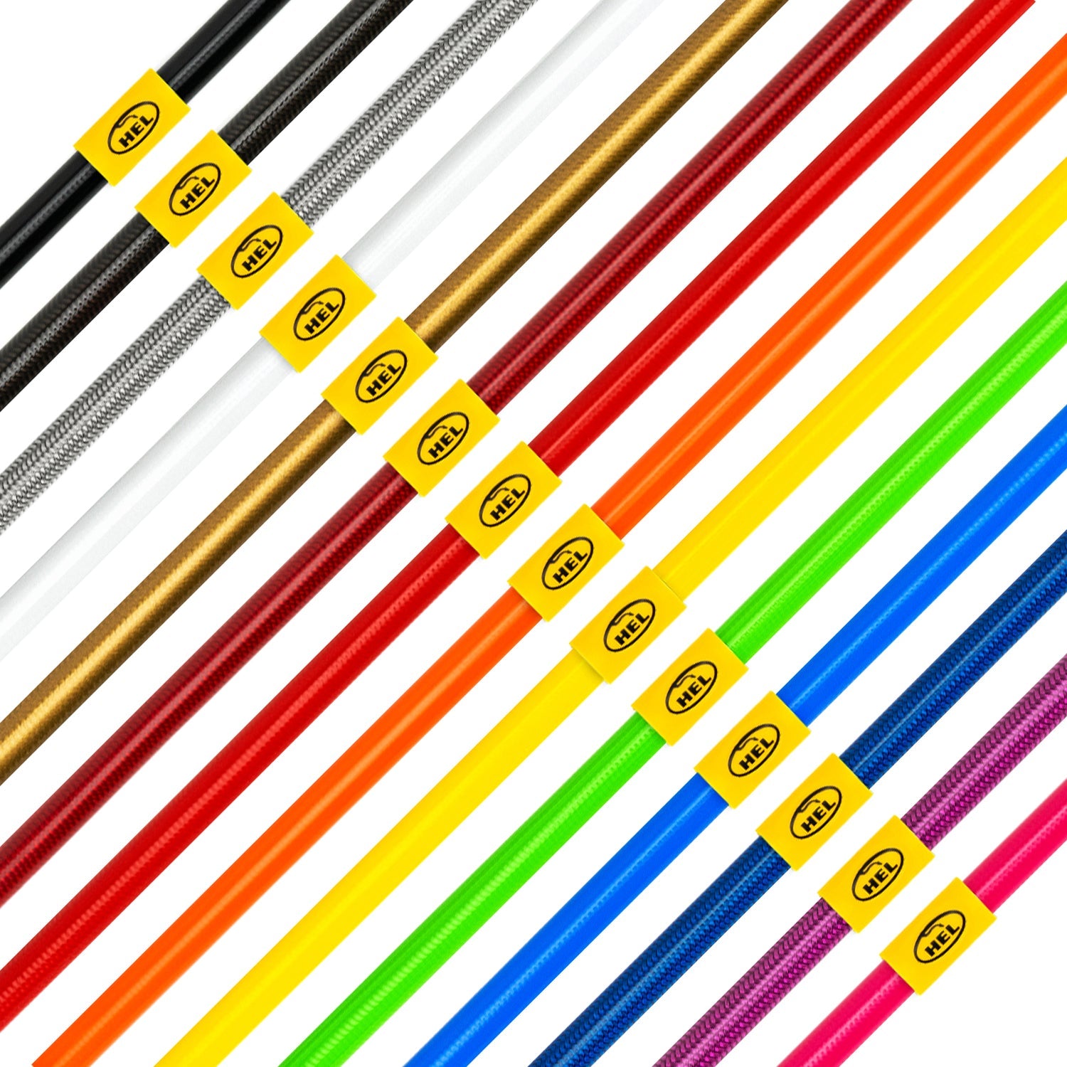 HEL Performance Brake Lines for Honda Civic Si 2022- , Stainless Steel Braided