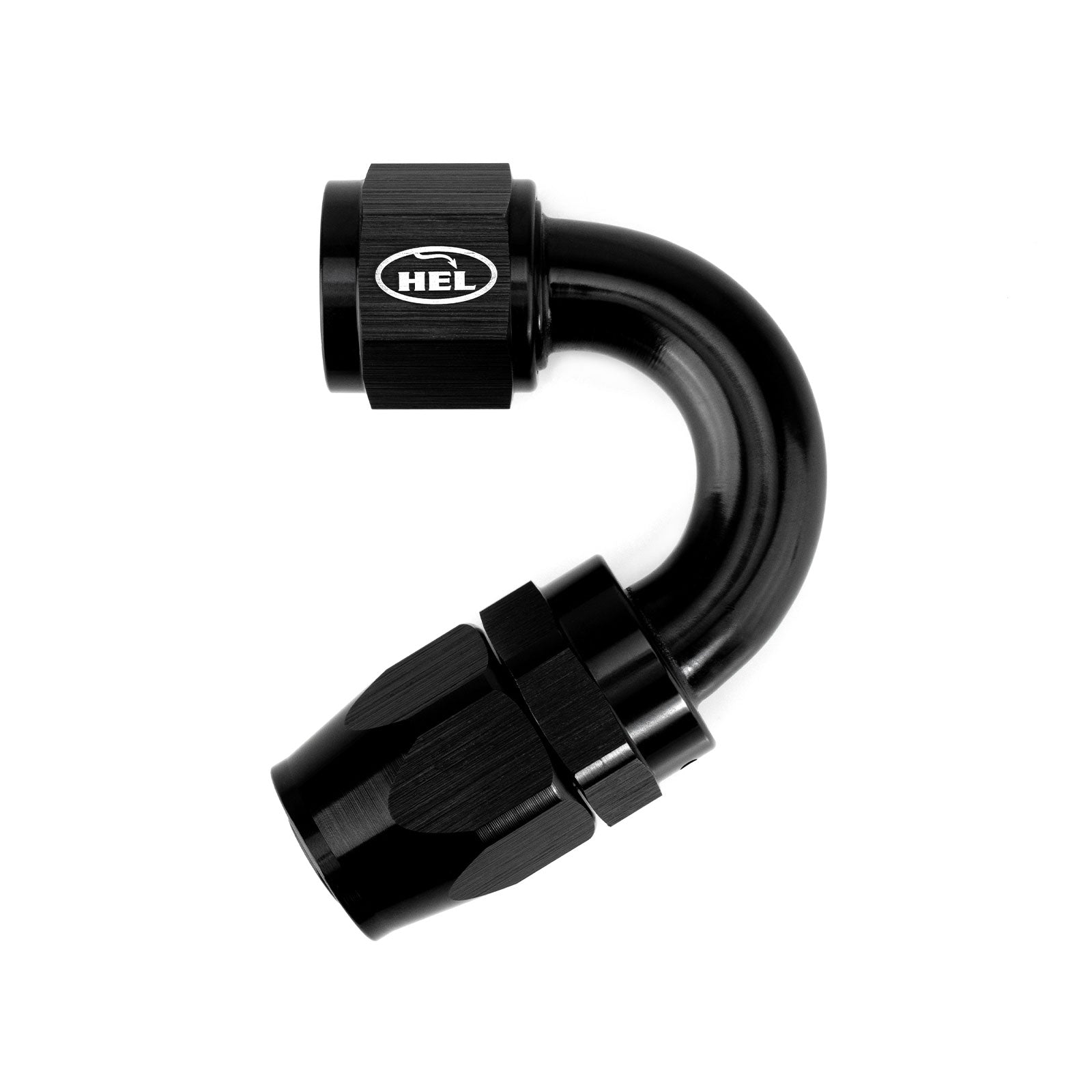 AN10 150 Degree Rubber Hose Fitting for Braided AN Rubber Lines