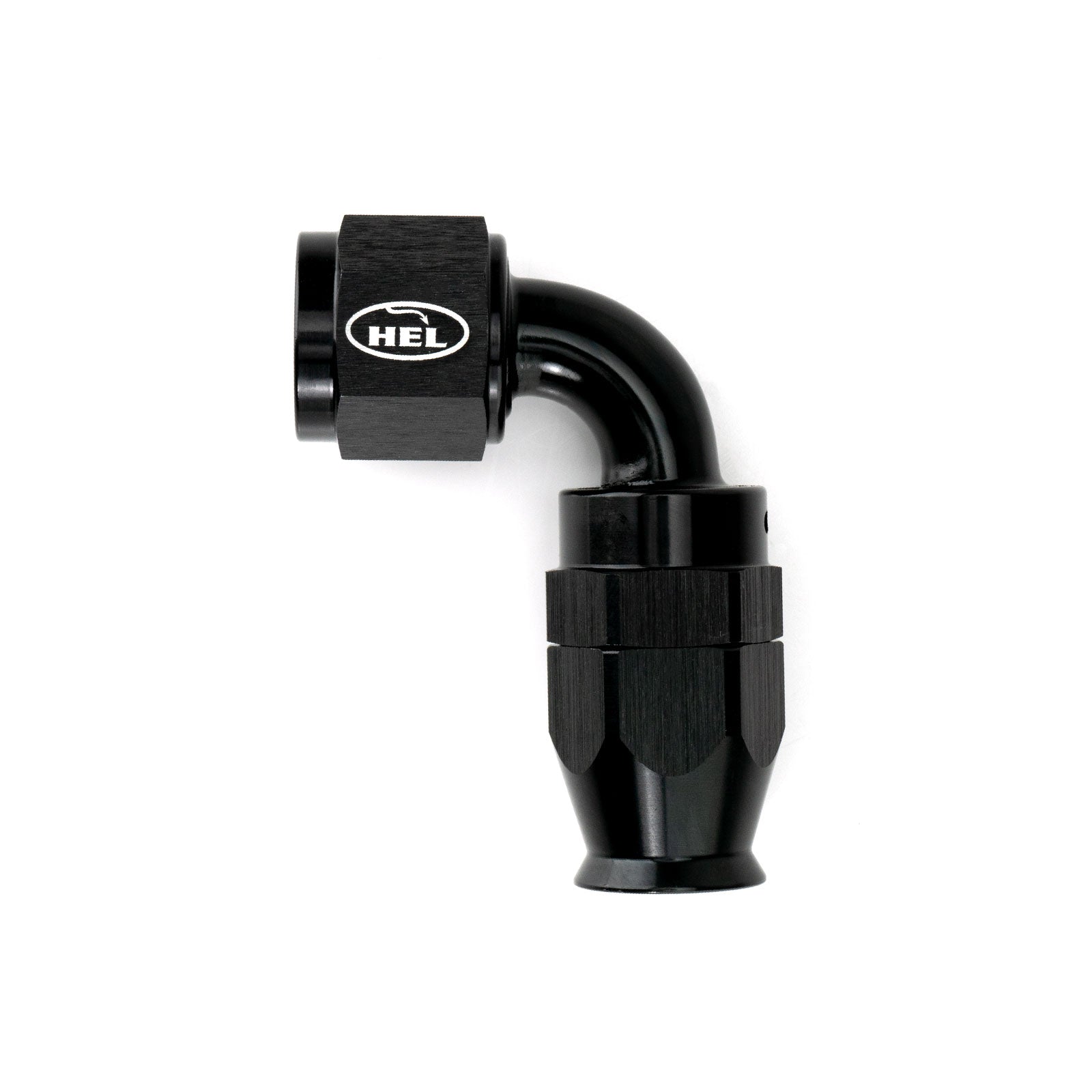 AN8 90 Degree PTFE Hose Fitting for Braided AN PTFE Lines