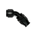 AN10 45 Degree PTFE Hose Fitting for Braided AN PTFE Lines