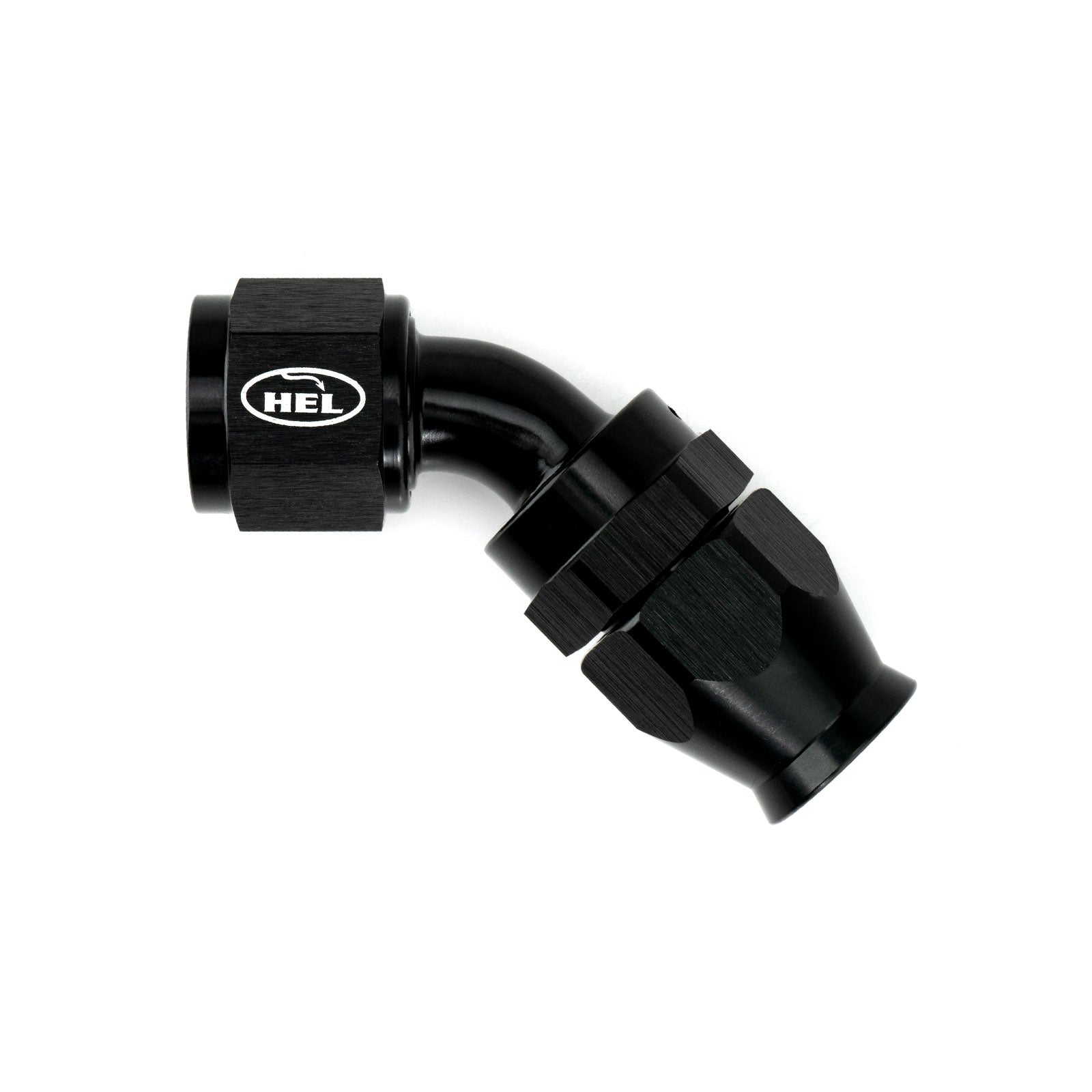 AN10 45 Degree PTFE Hose Fitting for Braided AN PTFE Lines