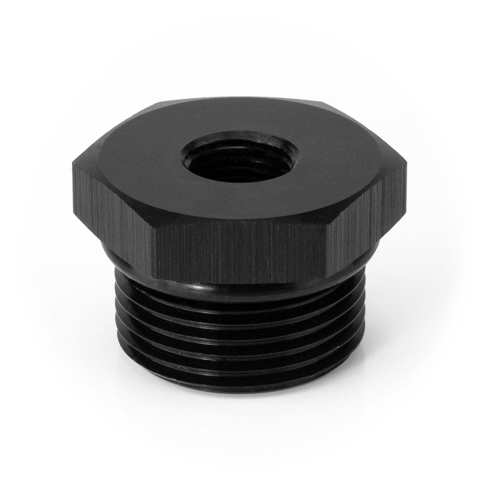 M22 x 1.5 Port Plug with 1/8" NPT Sensor Port HEL Aluminium