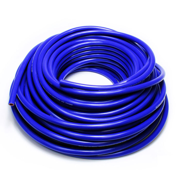 HPS High Temp 1" ID (25mm) Reinforced Blue Silicone Heater Hose