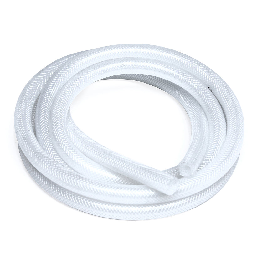 HPS High Temp 7/8" ID (22mm) Reinforced Braid Clear Silicone Hose Tubing