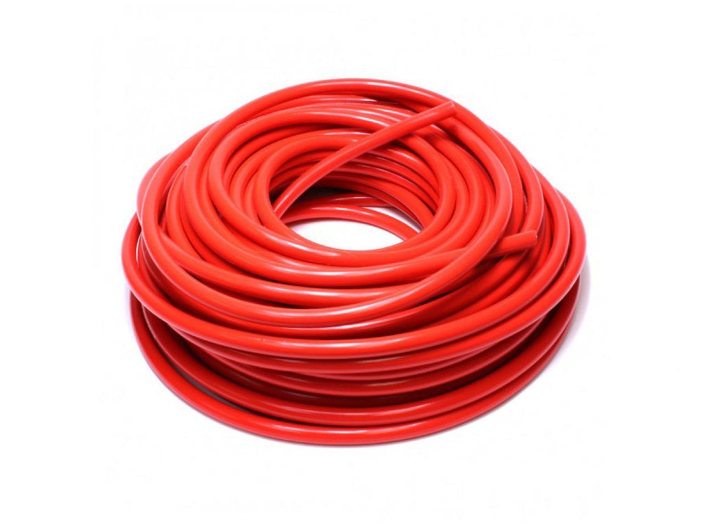 HPS High Temp 3/4" ID (19mm) Reinforced Silicone Heater Hose Red - 50 Feet