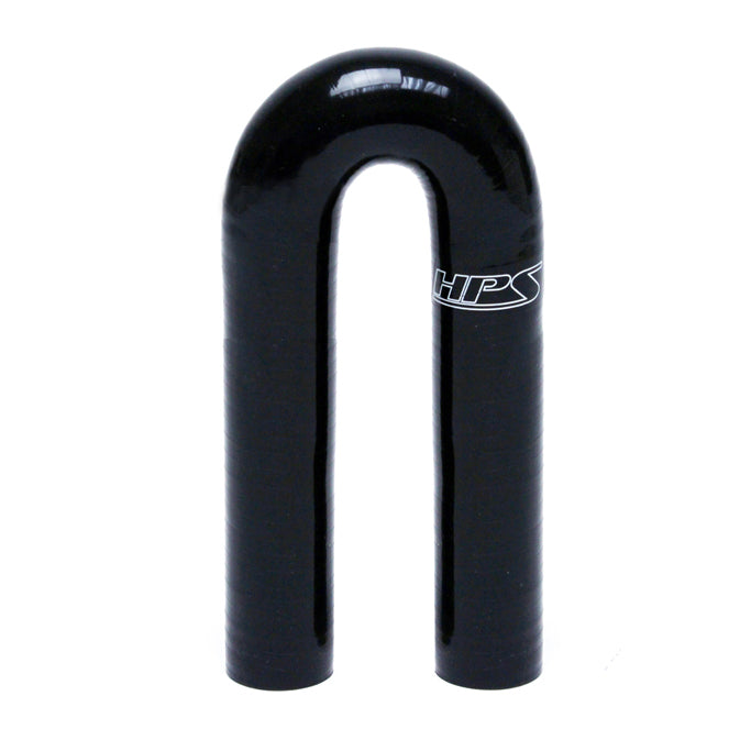 HPS 1" Silicone 180 Degree U Bend Elbow Coupler Hose, High Temp 4-ply Reinforced (25mm ID)