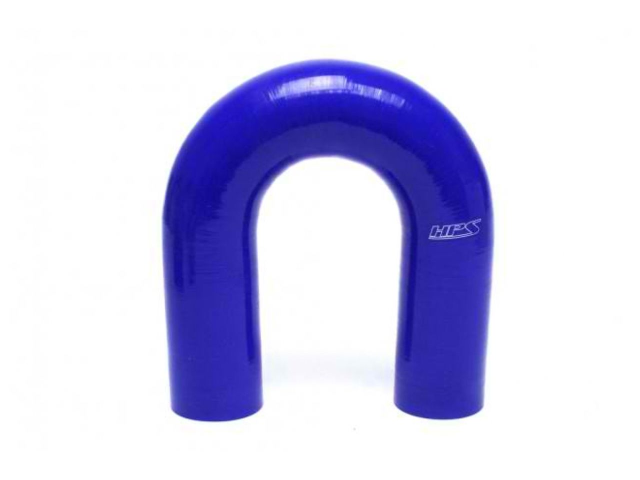 HPS 1-3/4" ID, Silicone 180 Degree U Bend Elbow Coupler Hose, High Temp 4-ply Reinforced, Blue, 45mm ID