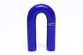 HPS 3/4" ID, Silicone 180 Degree U Bend Elbow Coupler Hose, High Temp 4-ply Reinforced, Blue, 19mm ID