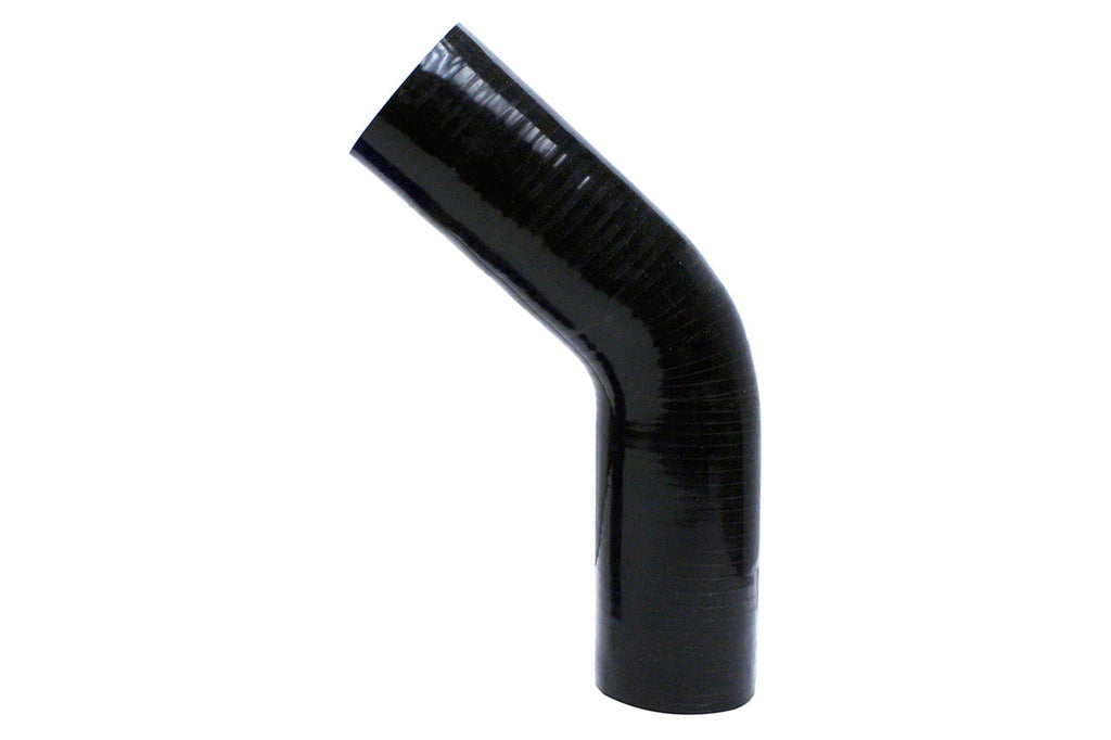 HPS 2-3/8" Silicone 45 Degree Elbow Coupler Hose, High Temp 4-ply Reinforced, 60mm ID