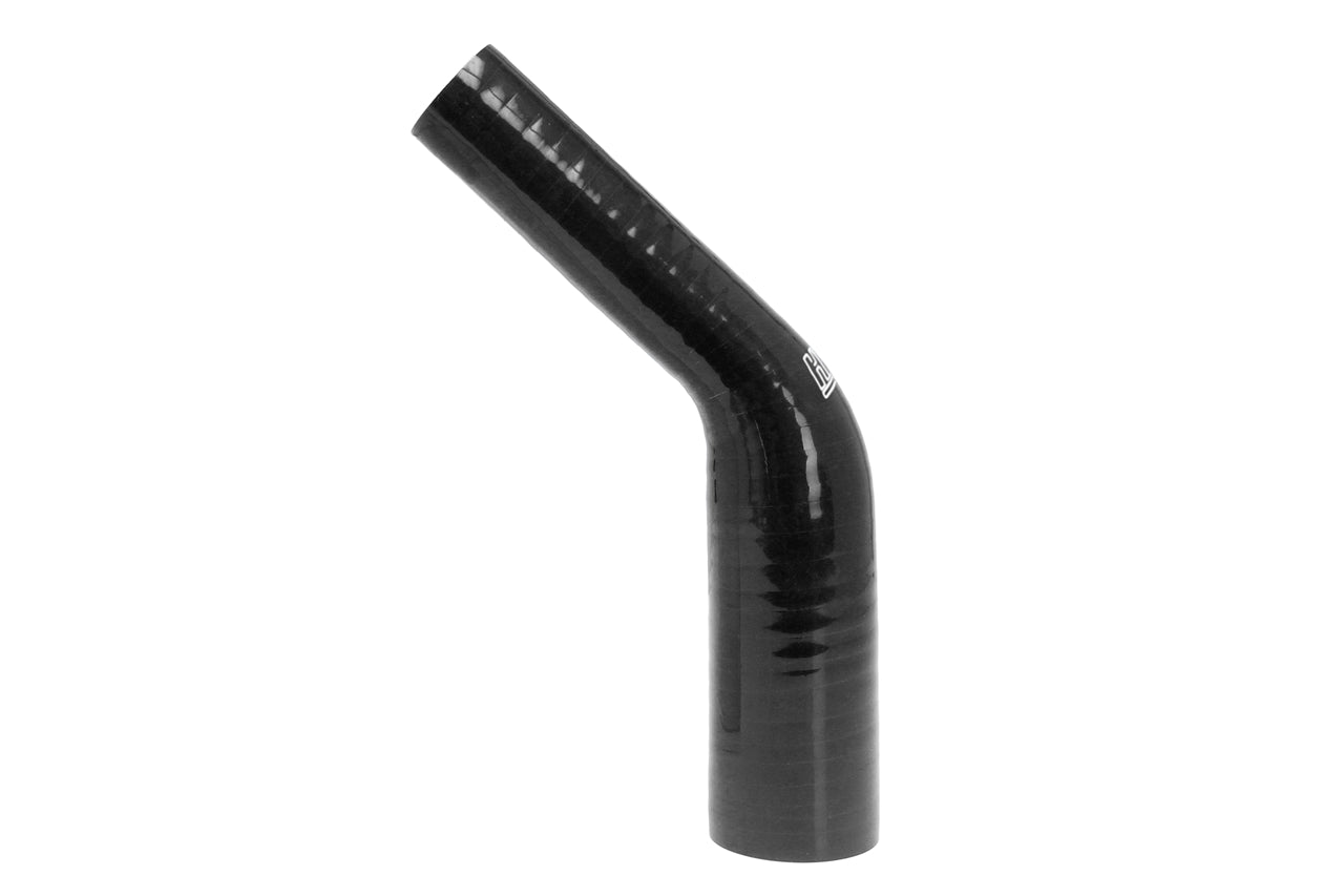 HPS 1" - 1-1/4" Silicone 45 Degree Elbow Reducer Coupler Hose, High Temp 4-ply Reinforced, 25mm - 32mm ID