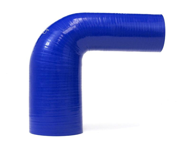 HPS 1-3/8" - 2" ID, Silicone 90 Degree Elbow Reducer Hose, High Temp 4-ply Reinforced (35mm - 51mm)