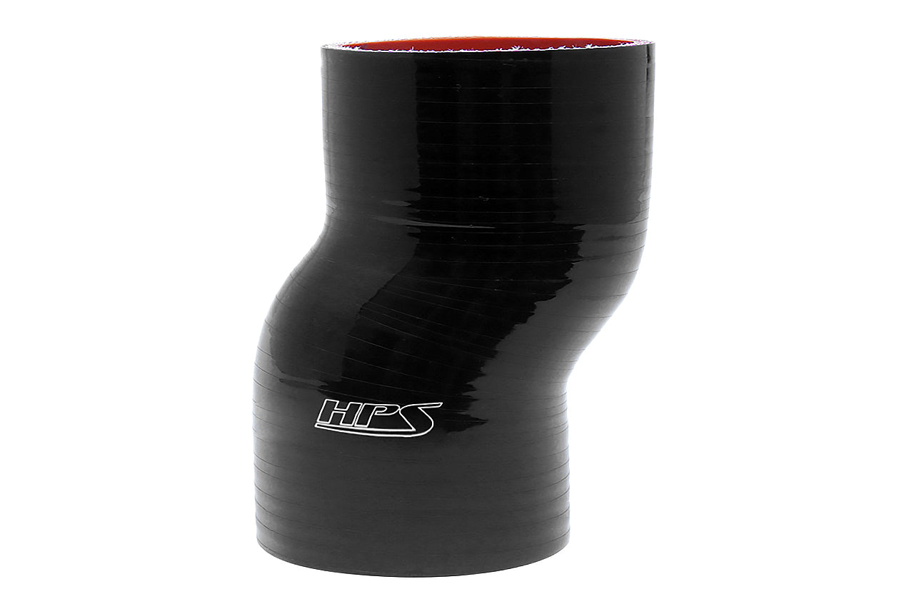 HPS 3-1/2" Silicone Offset Straight Coupler Hose, High Temp 4-ply Reinforced