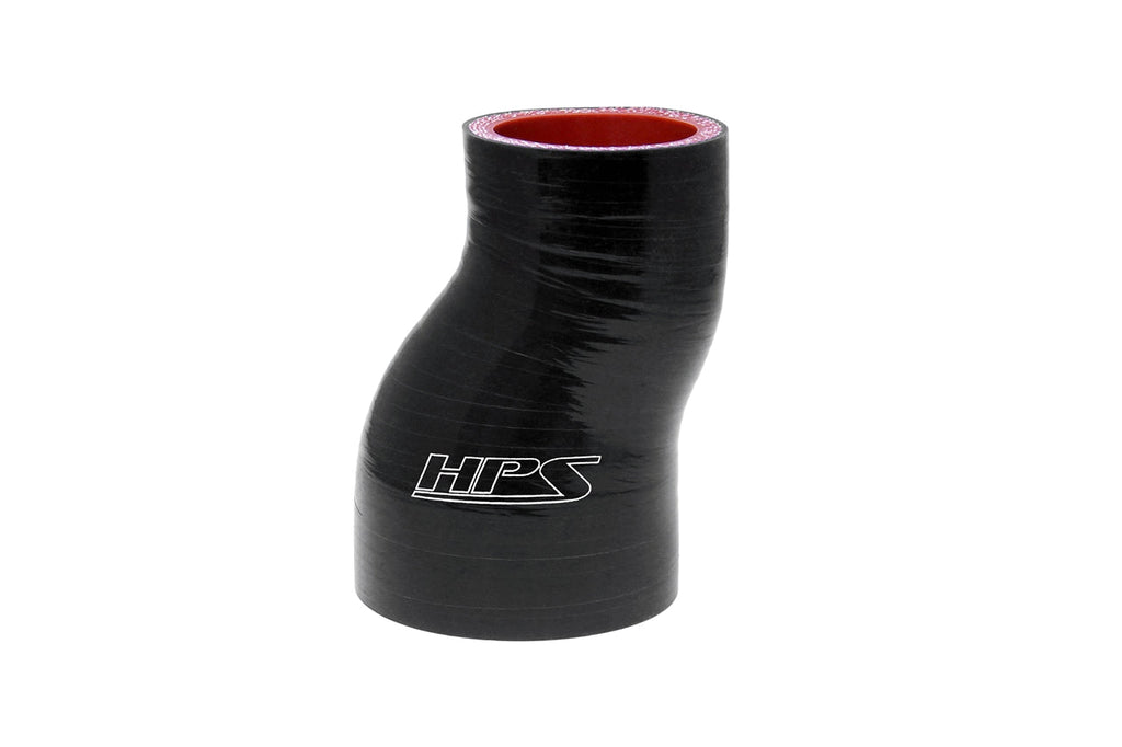 HPS 1-1/2" - 2" Silicone Offset Reducer Coupler Hose, High Temperature 4-ply Reinforced