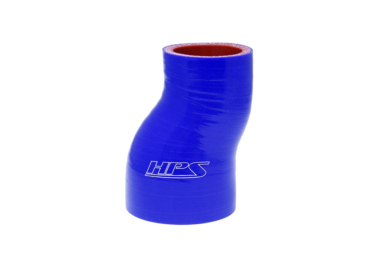 HPS 1-1/2" - 2" Silicone Offset Reducer Coupler Hose, High Temperature 4-ply Reinforced
