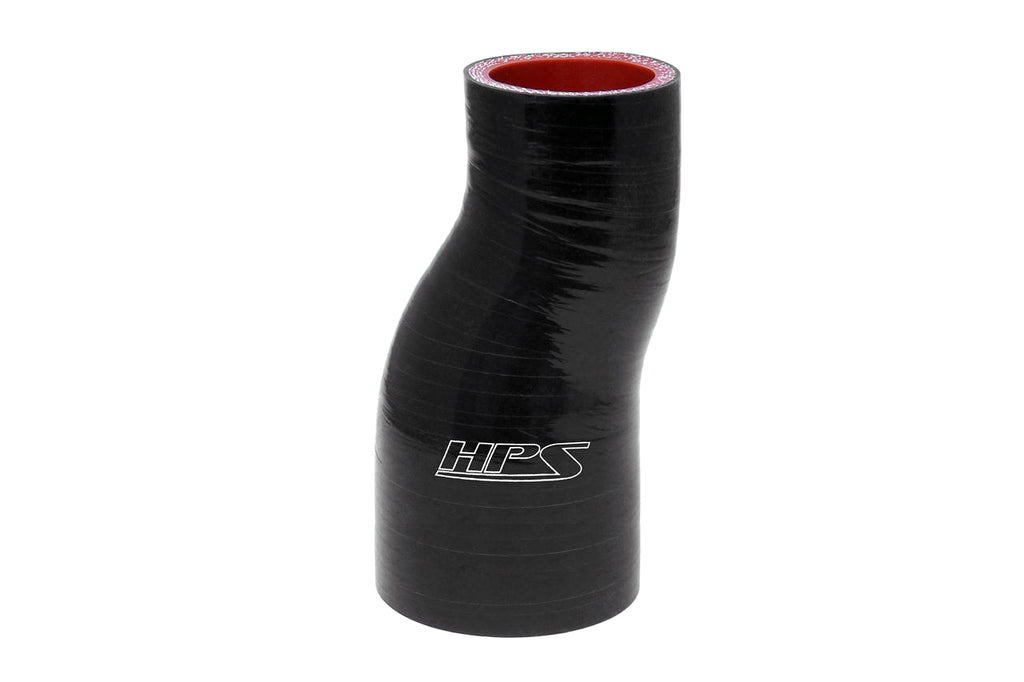 HPS 2" - 3" Silicone Offset Reducer Coupler Hose, High Temperature 4-ply Reinforced