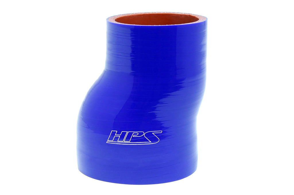 HPS 3" - 3-1/2" Silicone Offset Reducer Coupler Hose, High Temperature 4-ply Reinforced