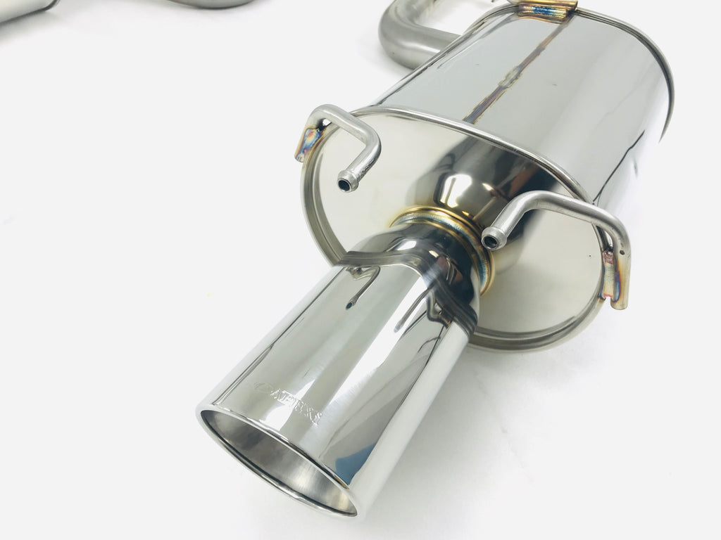 Apexi Hybrid Mega Evo Muffler, 1989-2000 Nissan 300ZX (2-Seater) Turbo
