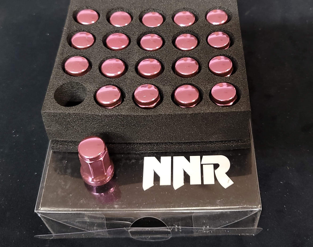 NNR Type M Steel Wheel Lug Nuts & Locks Close Ended 41mm 20pcs