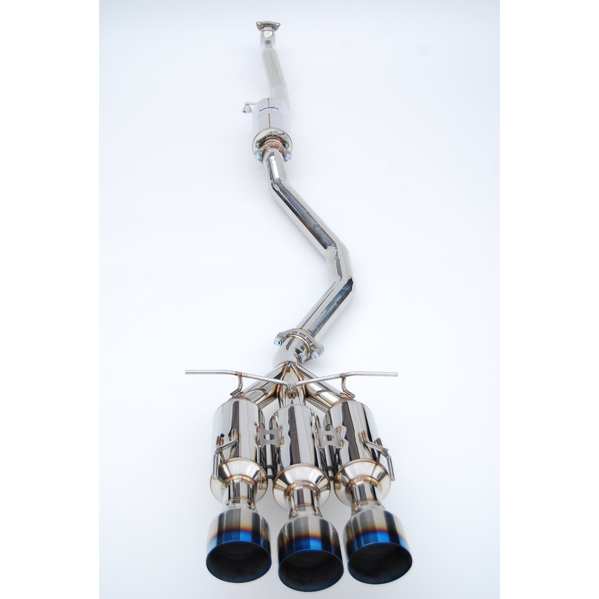 Invidia Gemini Triple Titanium Tip Cat Back Exhaust Honda Civic SI Sedan 2017+ | HS17CS47GM3ST