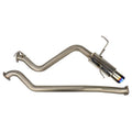 Invidia 15-21 WRX/STI N1 Cat Back Exhaust w/ Bead Blasted Piping Titanium Tip | HS15SW4BGR1GT