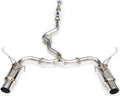 Invidia [22-25 WRX] N1 Twin Outlet Single Layer SS Tip Cat-Back Exhaust | HS22WRXGTP