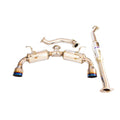 Invidia 13-22 BRZ / 13-16 FRS/ 17-21 GT86 / 2022 GR86 N2 Dual Burnt Titanium Tip Exhaust | HS12SST6N21GT