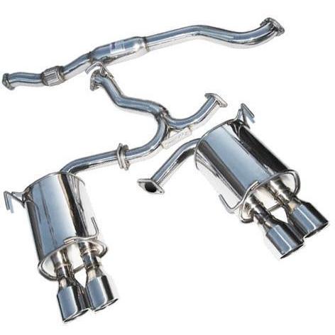 Invidia 15-21 WRX/STI Q300 Cat Back Exhaust w/ Double Wall Stainless Steel Tips | HS15STIG3S