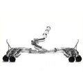 Invidia R400 Gemini Cat Back Exhaust Quad SS Tip WRX/STI 2011-2014 Sedan | HS11STIGM4SS