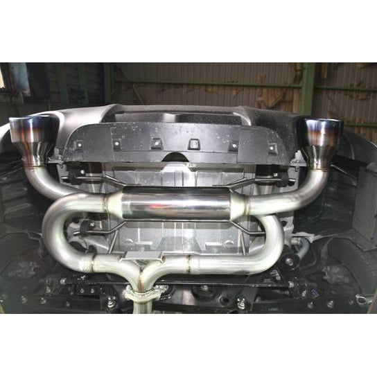 Invidia 13-22 BRZ / 13-16 FRS/ 17-21 GT86 / 2022 GR86 Gemini R400 Dual Stainless Steel Tip Exhaust | HS12SST7GM1SS