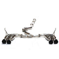 Invidia [15-21 WRX/STI] Gemini R400 Titanium Quad Tip Exhaust | HS15STIGM4ST