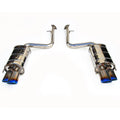 Invidia Titanium Quad Rolled Tip Axle Back Exhaust Lexus RC350/200T 2015+ | HS14LRCDR4OT
